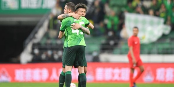 【中超】叶楚贵新工体首球张稀哲点杀 国安1比1梅州